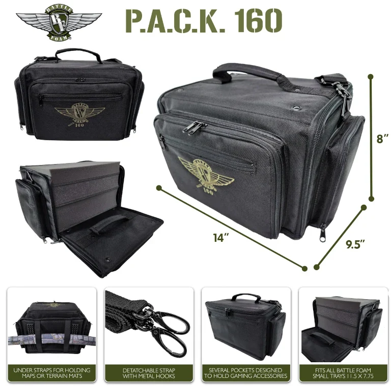 (160) P.A.C.K. 160 BattleTech Load Out (Black) - Image 2
