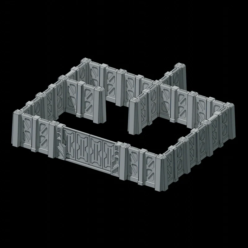 4 CM (40MM) Medium Wall STL Download - Image 2