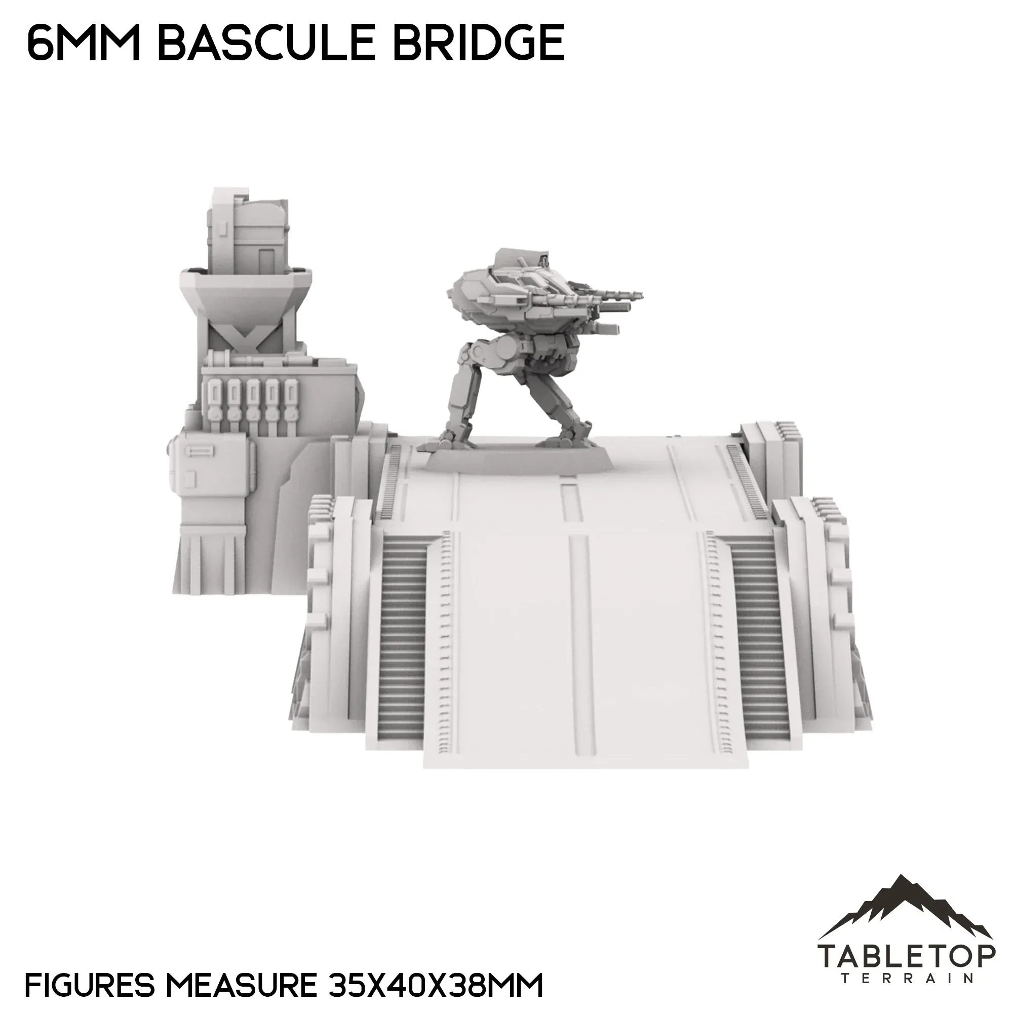 6mm Sci-Fi Bascule Bridge - Image 2