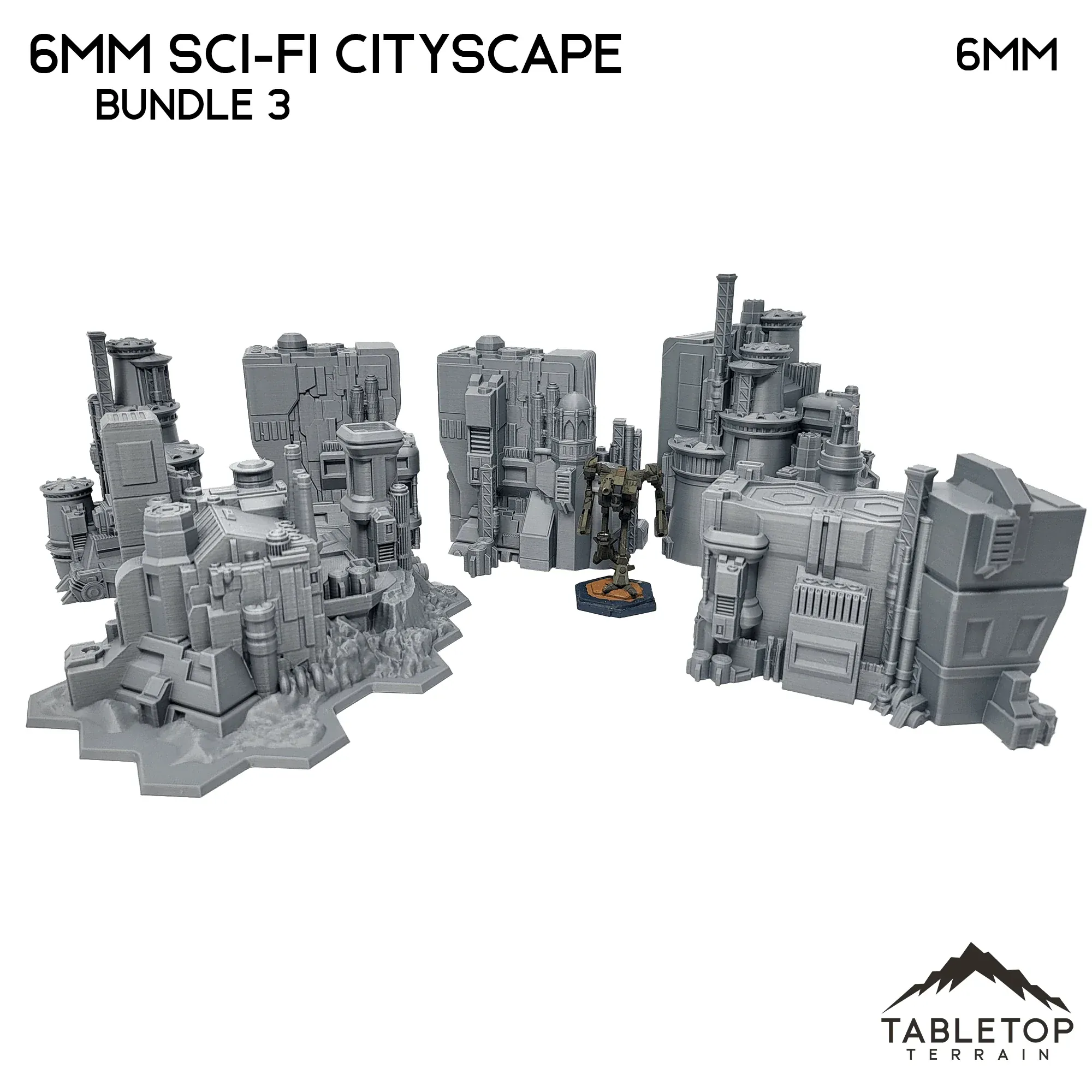 6mm Sci-Fi Cityscape Bundle 3 - Image 4