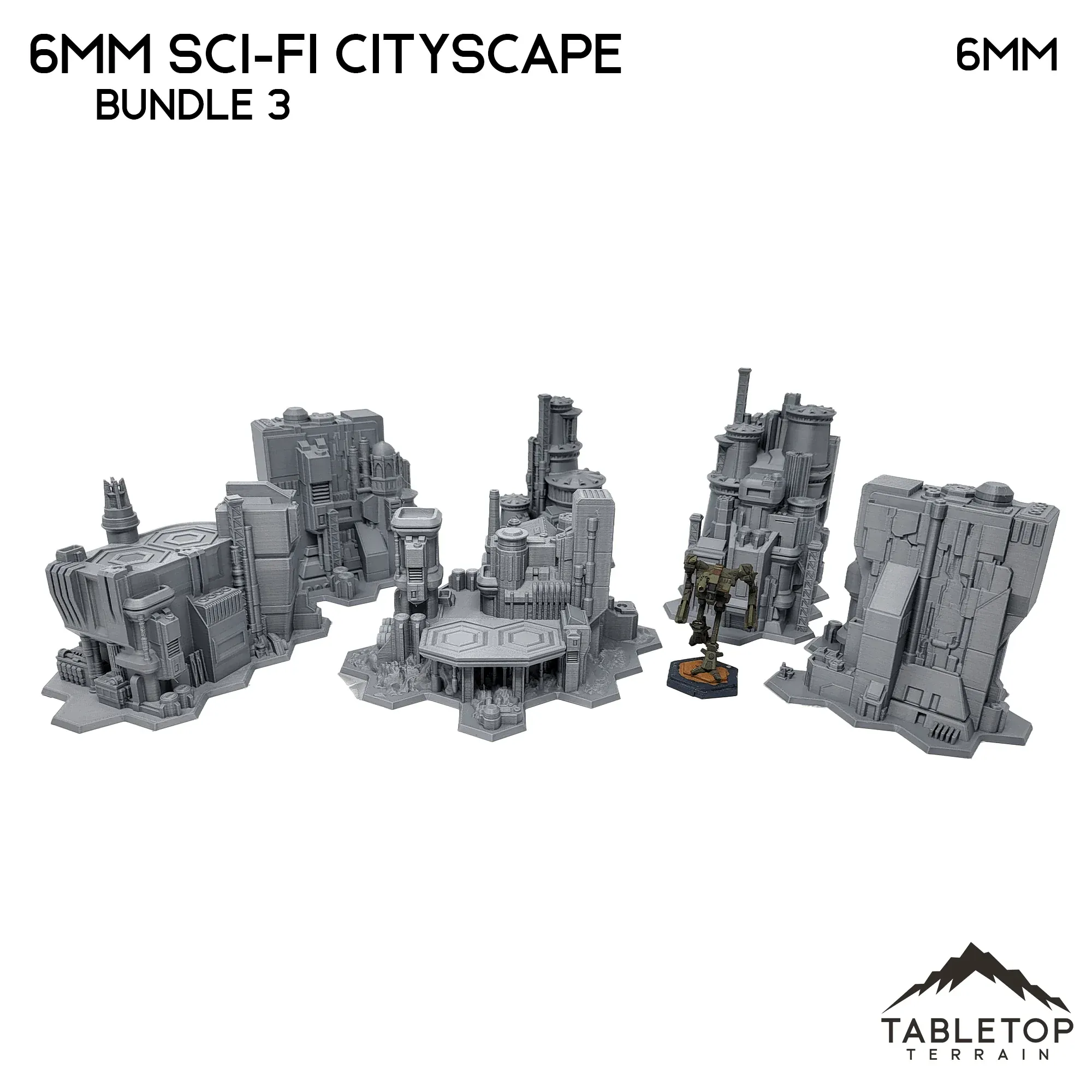 6mm Sci-Fi Cityscape Bundle 3 - Image 6