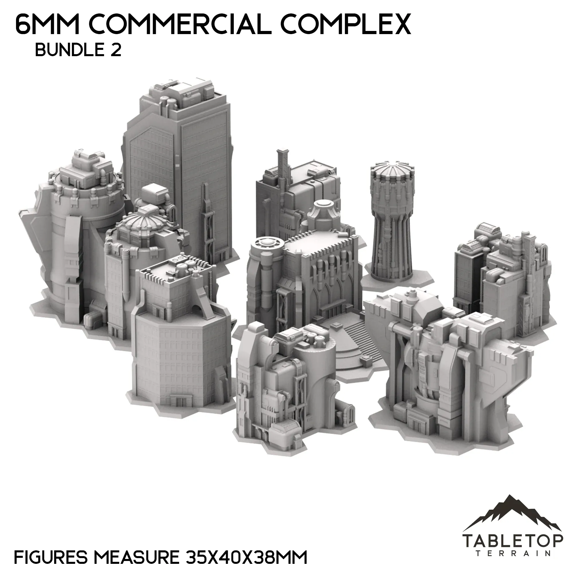 6mm Sci-Fi Commercial Complex Bundle 2 - Image 5