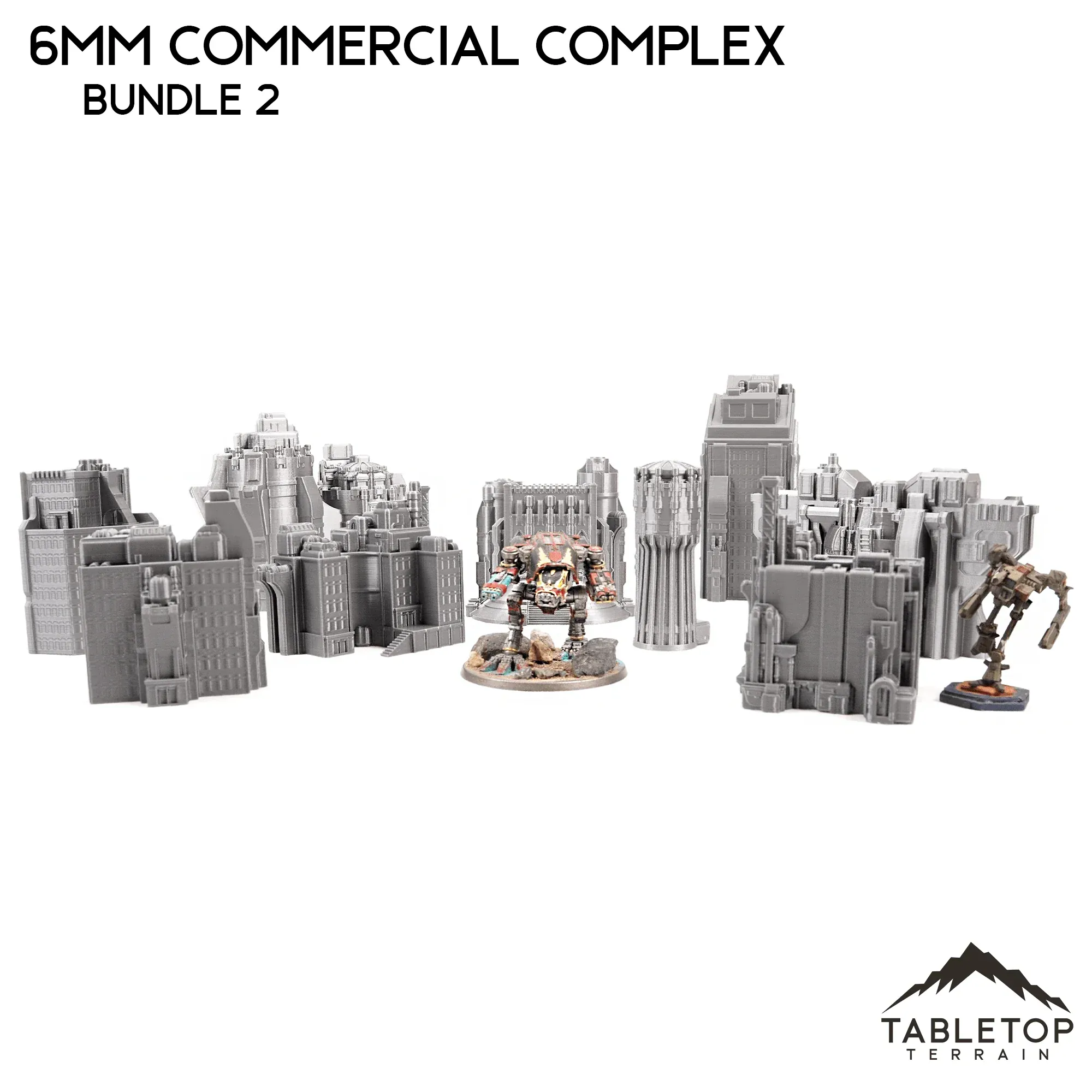 6mm Sci-Fi Commercial Complex Bundle 2 - Image 8