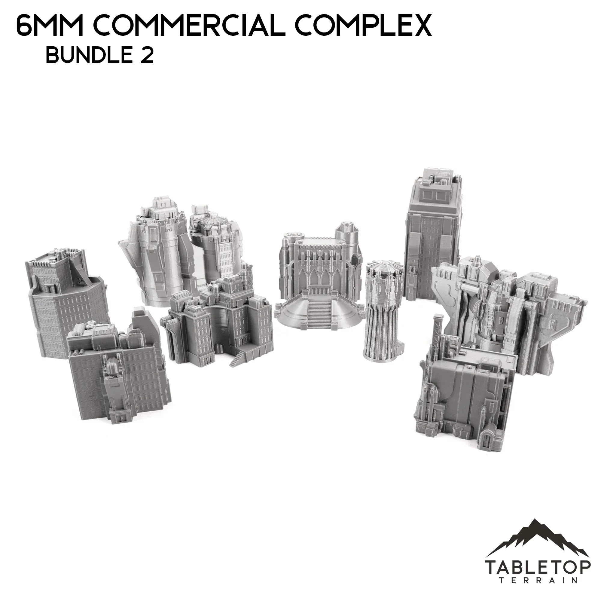 6mm Sci-Fi Commercial Complex Bundle 2 - Image 9