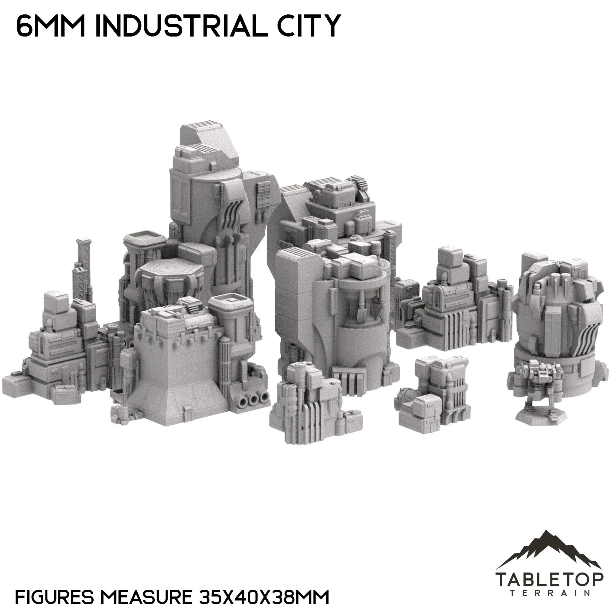 6mm Sci-Fi Industrial City Bundle 1 - Image 2