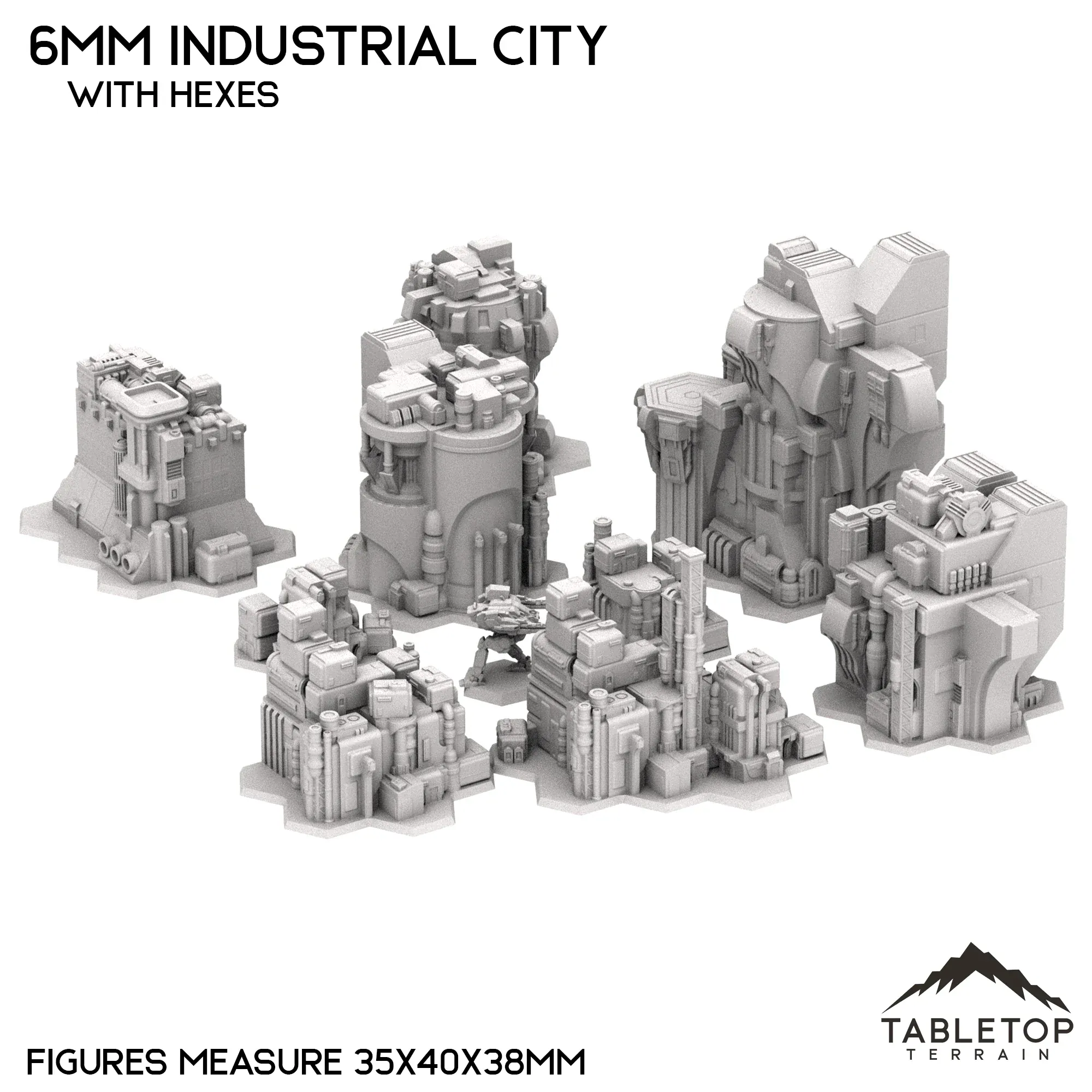 6mm Sci-Fi Industrial City Bundle 1 - Image 6
