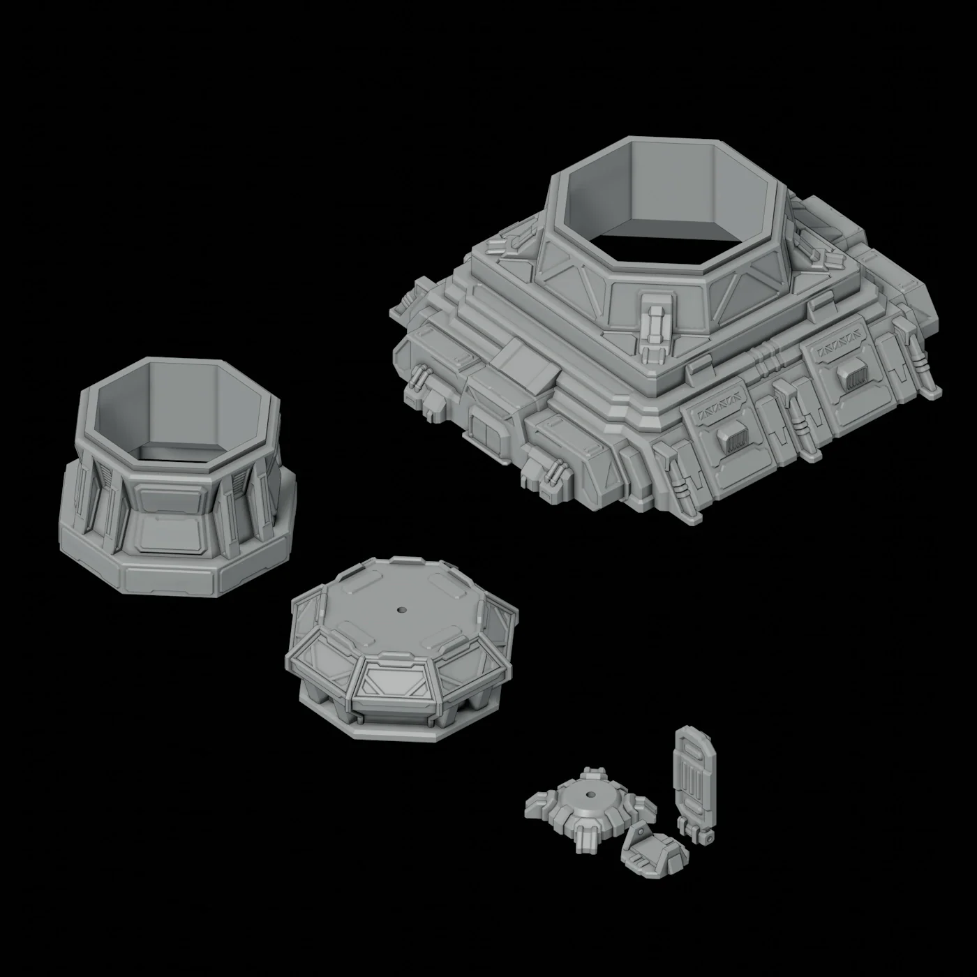 AeroSpace Control Tower STL Download - Image 2