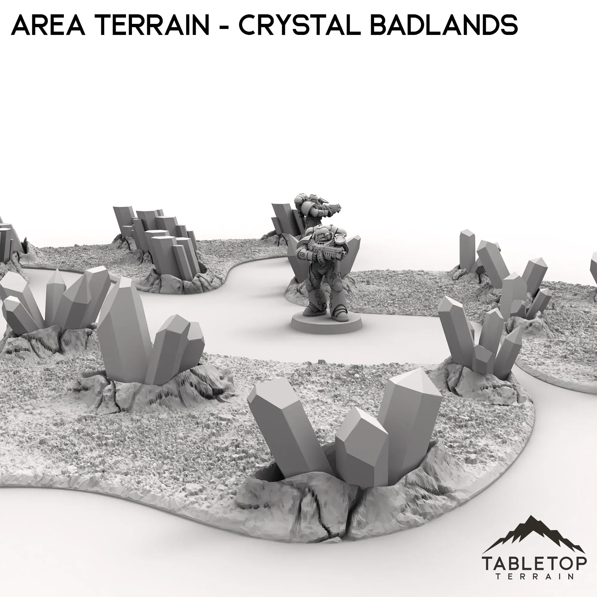 Area Terrain - Crystal Badlands - Image 3