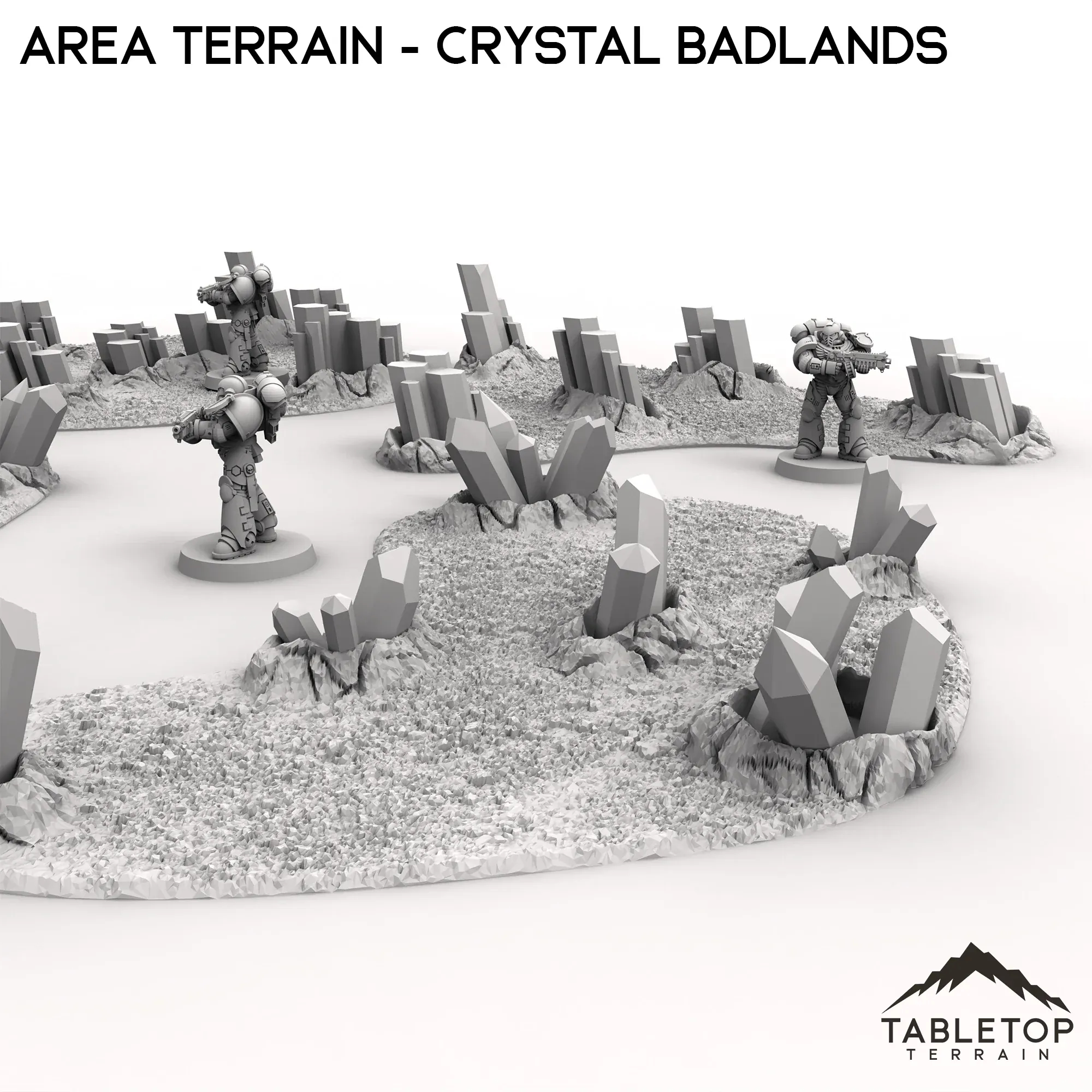Area Terrain - Crystal Badlands - Image 4