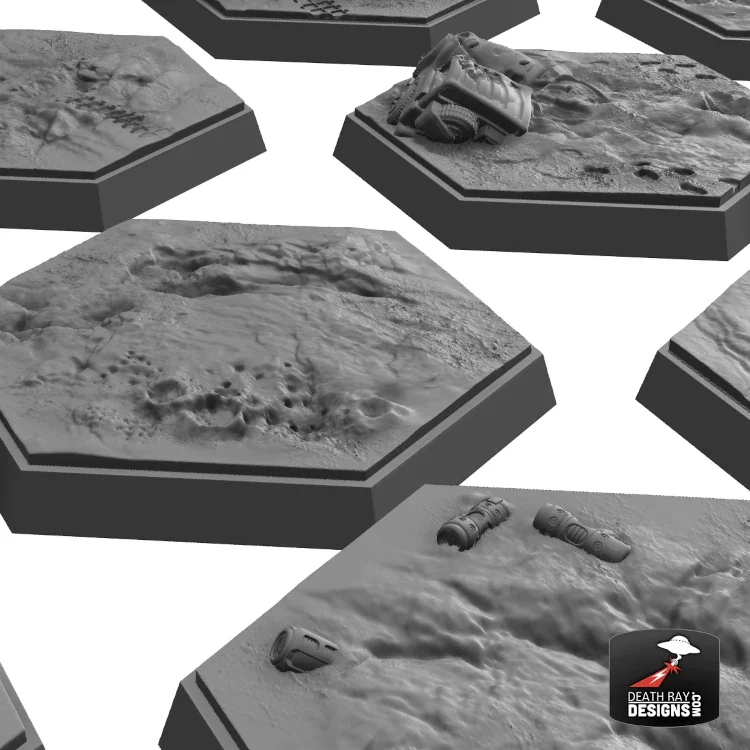 Battlefield Mud Hex 10-Pack - Image 3