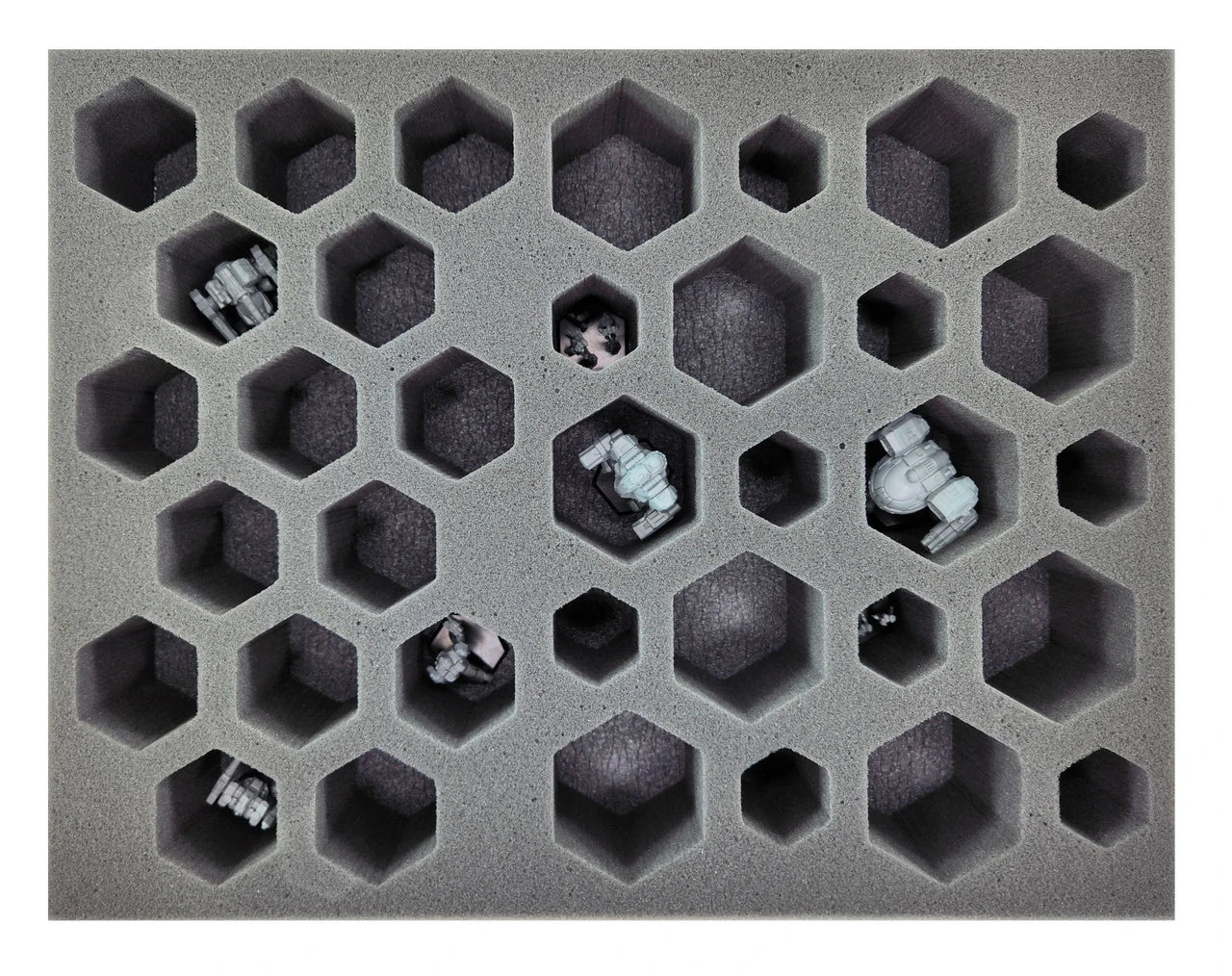 BattleTech 10 Small 15 Medium 10 Large Hex Foam Tray (BFL) - Image 2