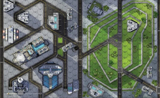 BattleTech: BattleMat - Cities HPG Engineering / Business District - Image 2