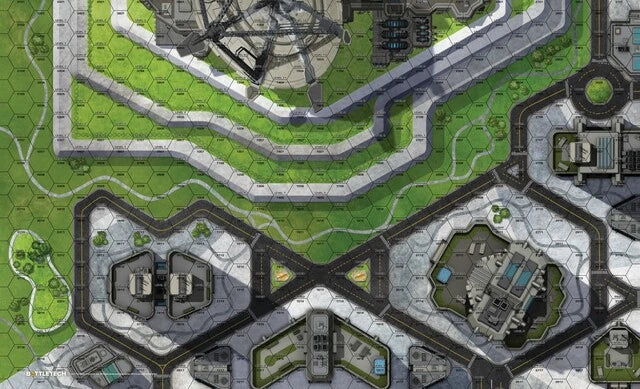 BattleTech: BattleMat - Cities HPG Engineering / Business District - Image 3