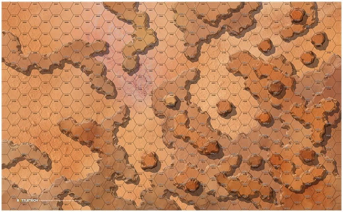 BattleTech: BattleMat - Twycross Plain of Curtains & Great Gash - Image 3