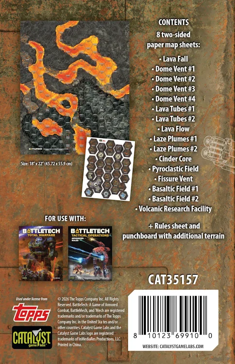 BattleTech: MapPack: Volcanic - Image 2