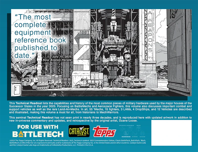 BattleTech: Technical Readout 3025: Centennial Edition - Image 2