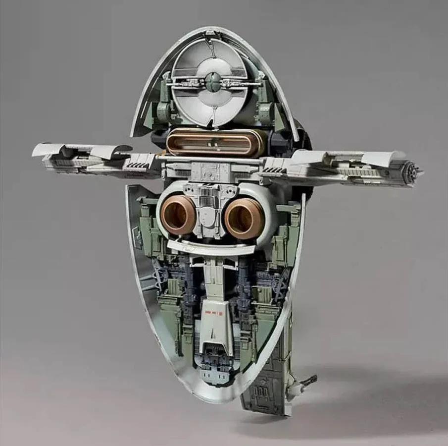 Boba Fett's Starship (Slave 1) - 1/144 Model Kit - Image 7