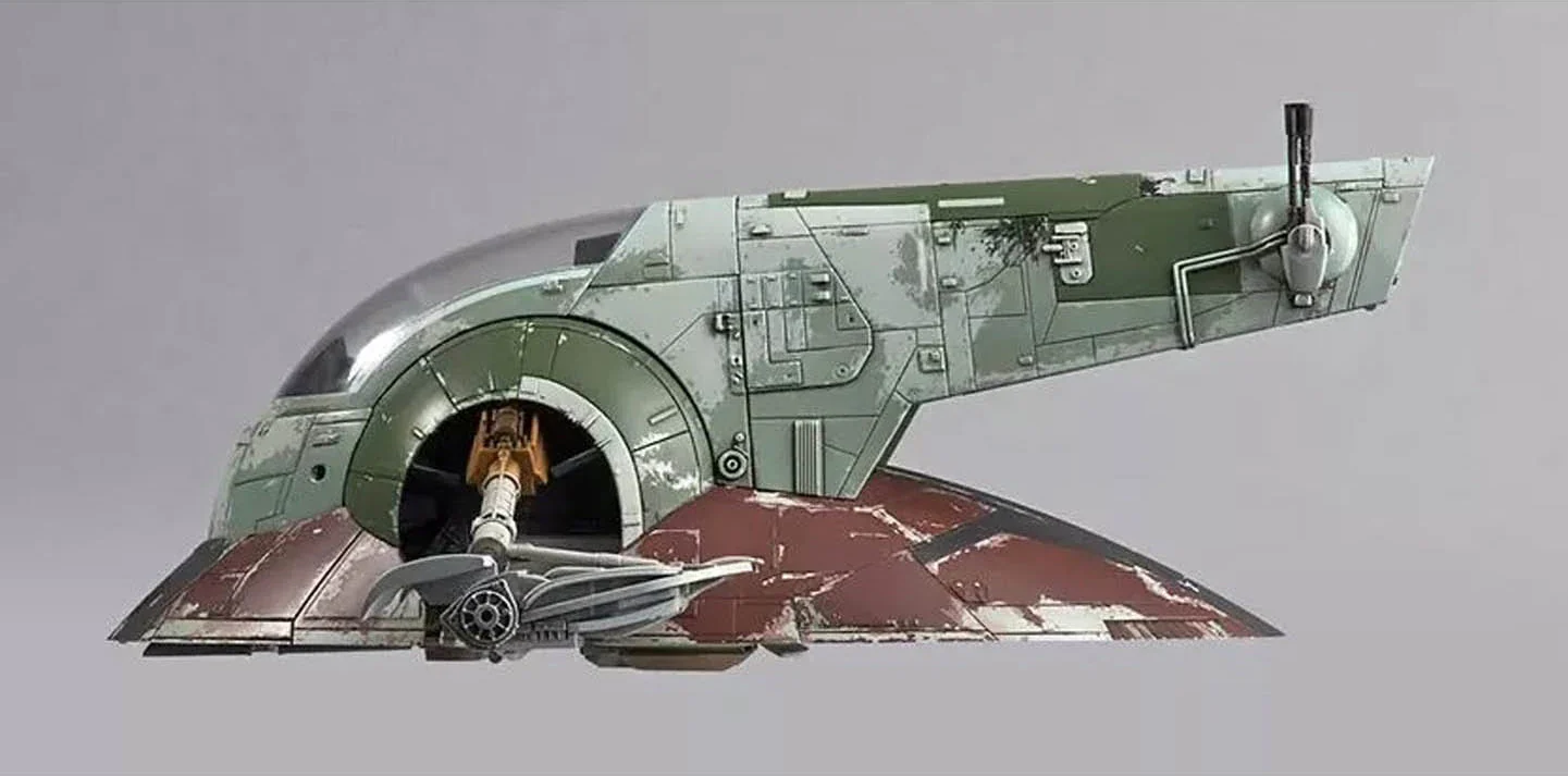 Boba Fett's Starship (Slave 1) - 1/144 Model Kit - Image 9