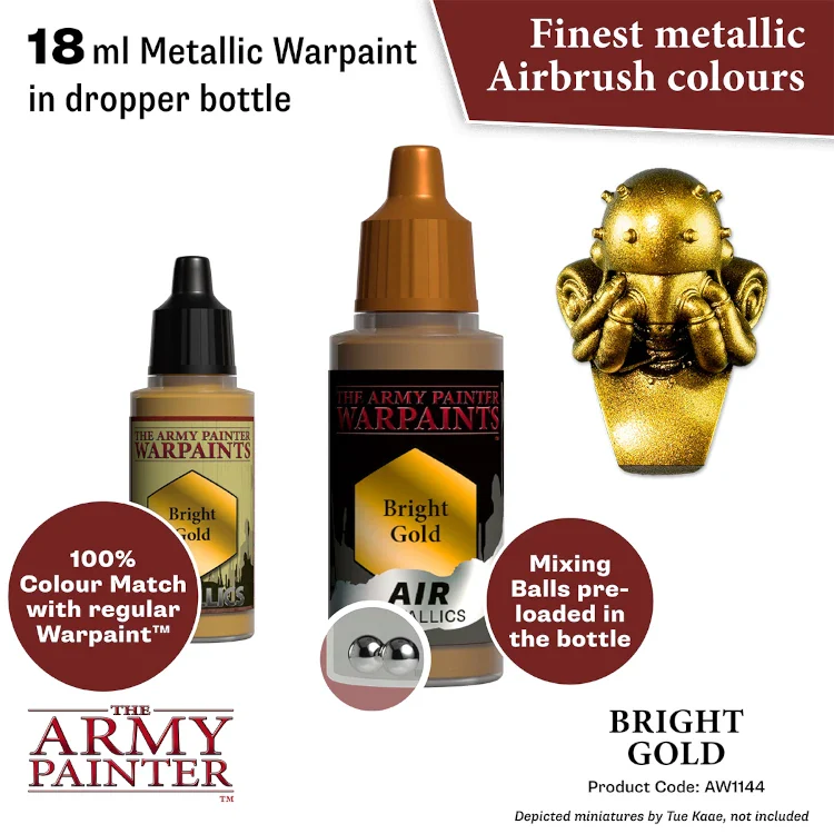 Bright Gold Air Paint - Image 2