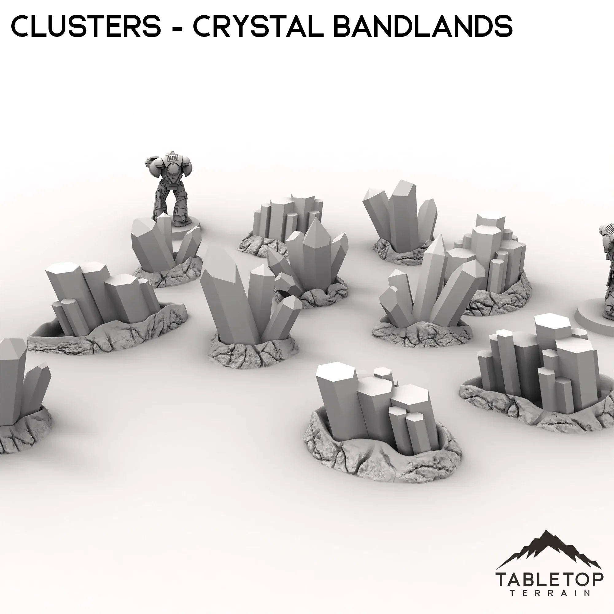 Clusters - Crystal Bandlands - Image 4