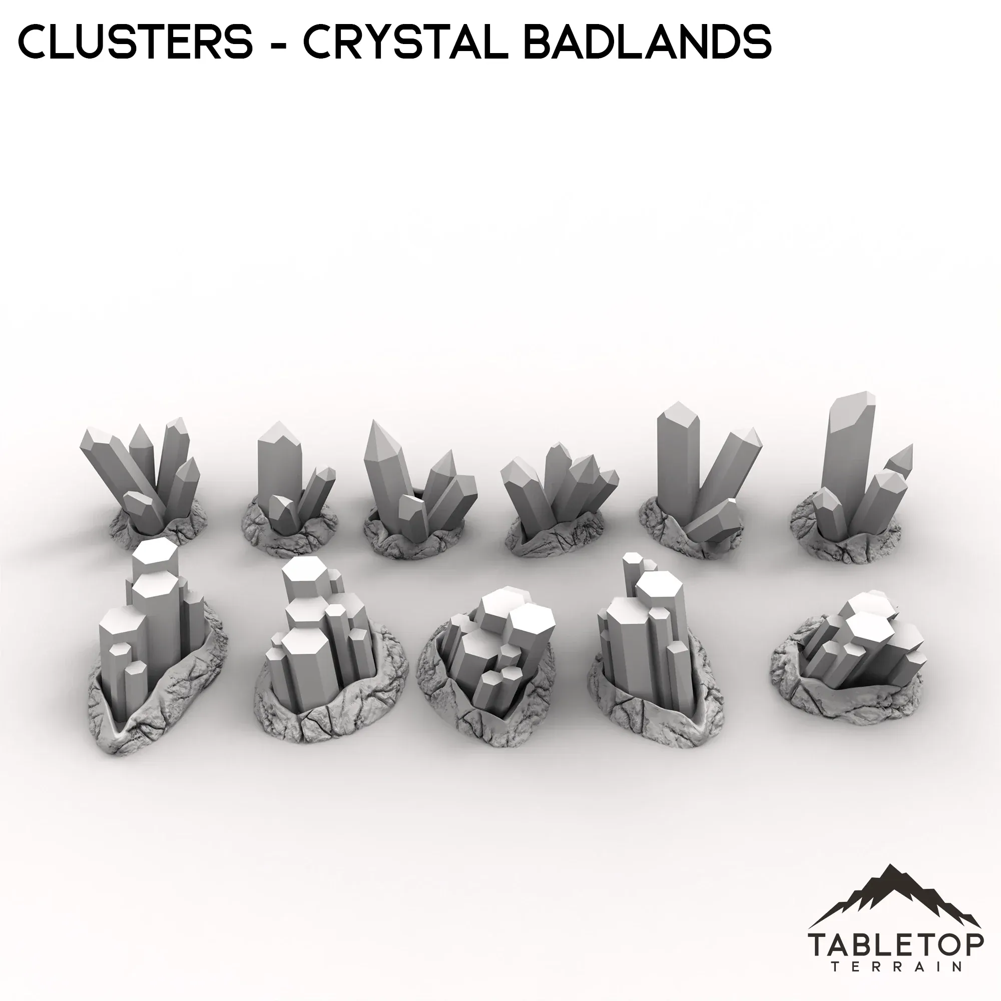 Clusters - Crystal Bandlands - Image 6