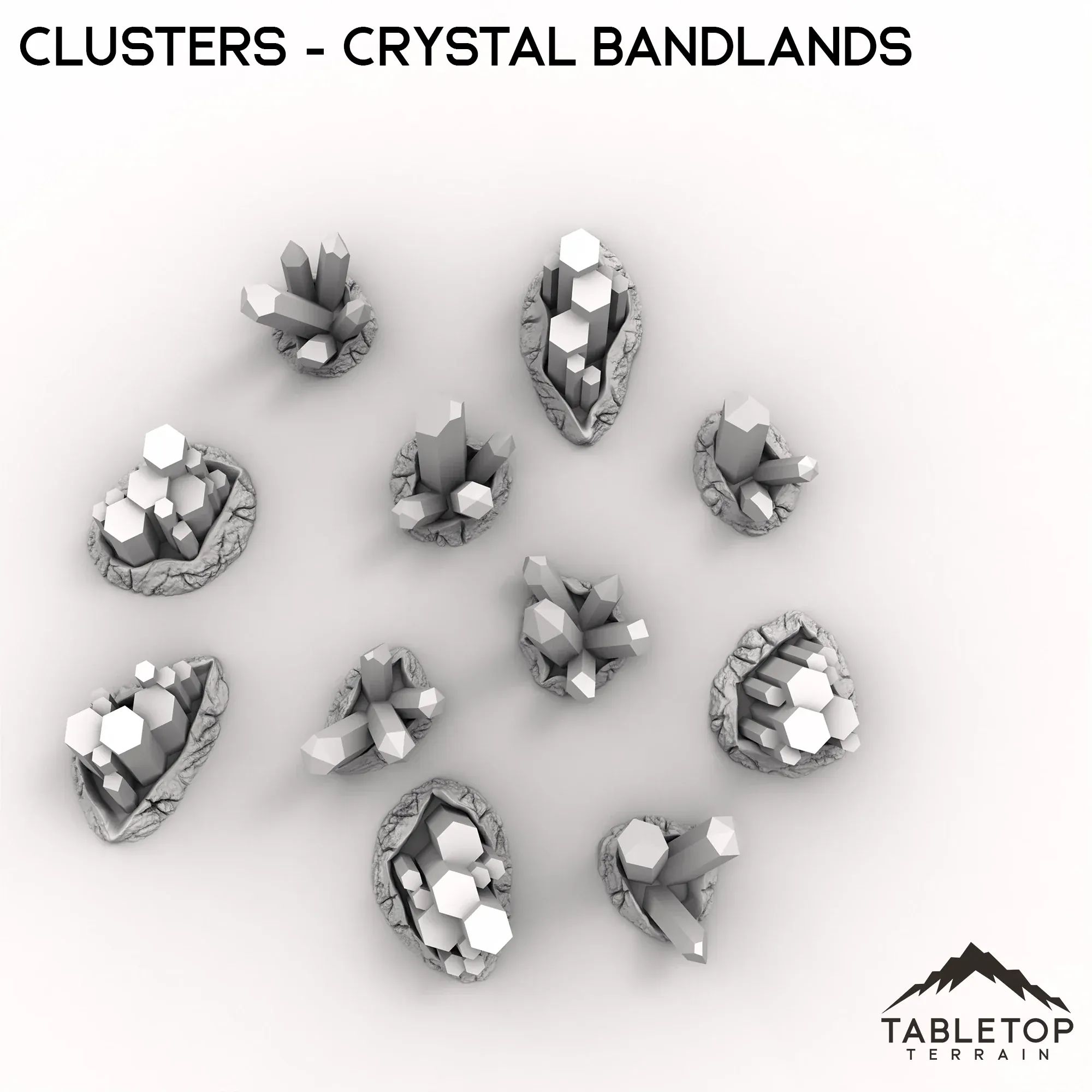 Clusters - Crystal Bandlands - Image 7