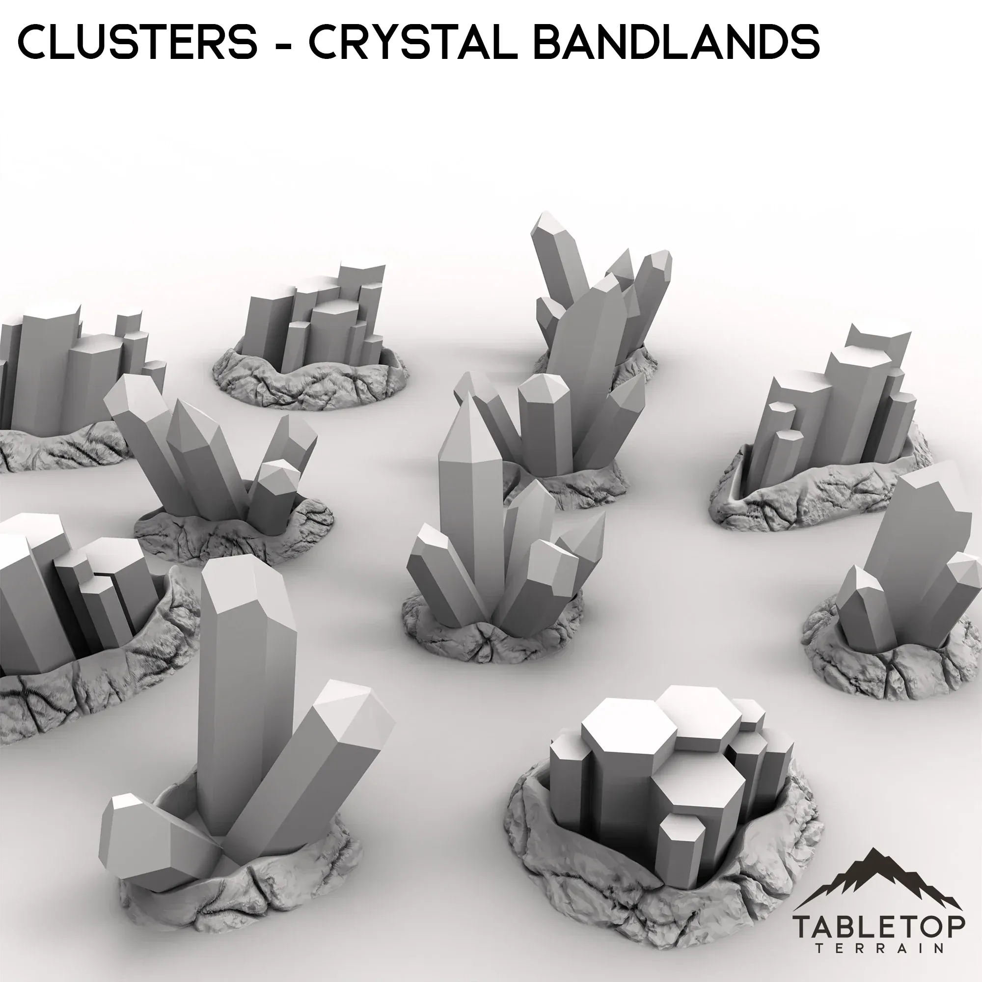 Clusters - Crystal Bandlands - Image 8