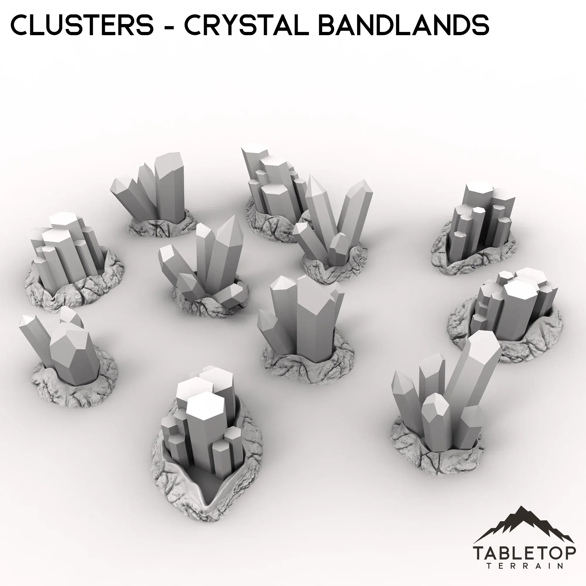 Clusters - Crystal Bandlands - Image 9