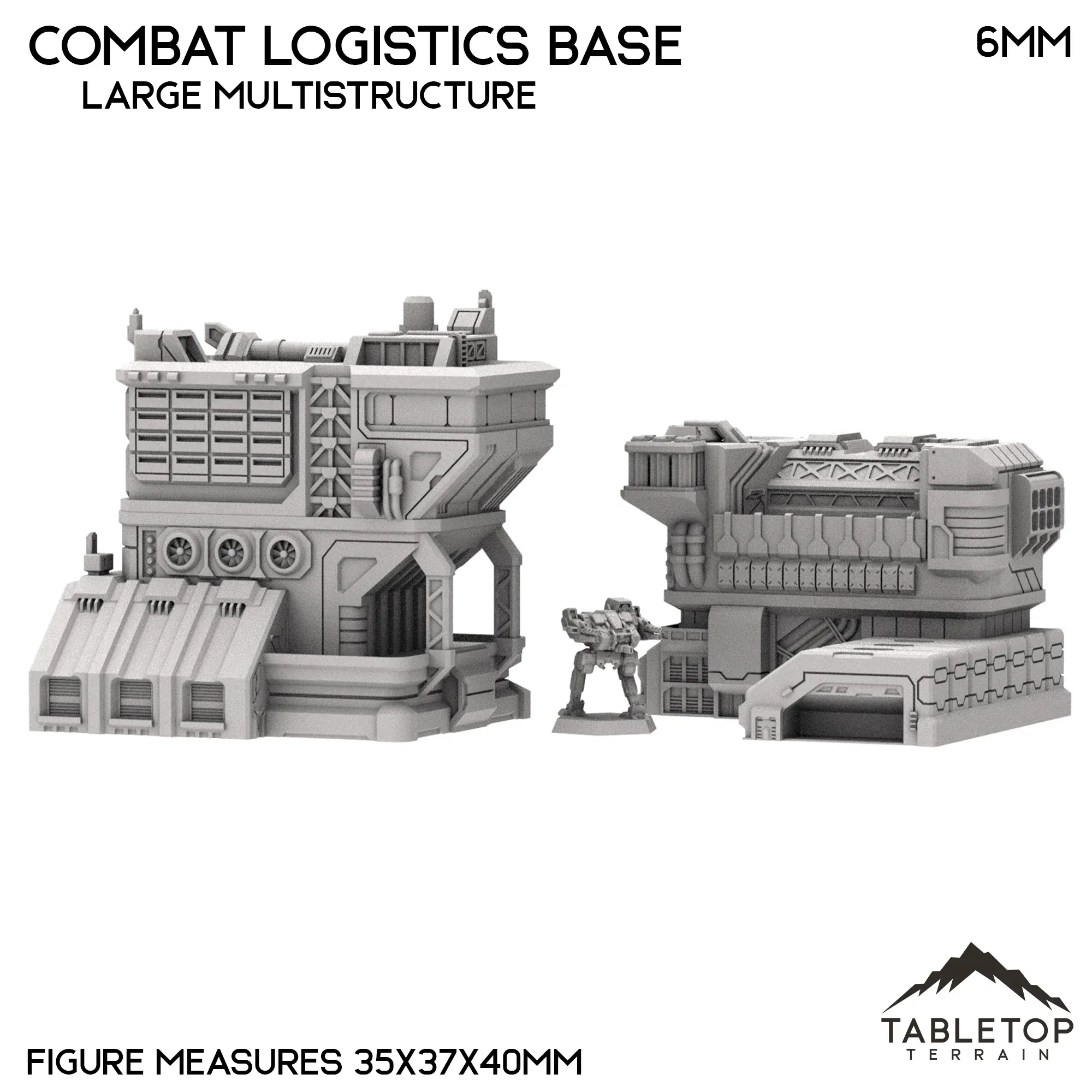 Combat Logistics Base TechScape - 6-12mm - Image 13