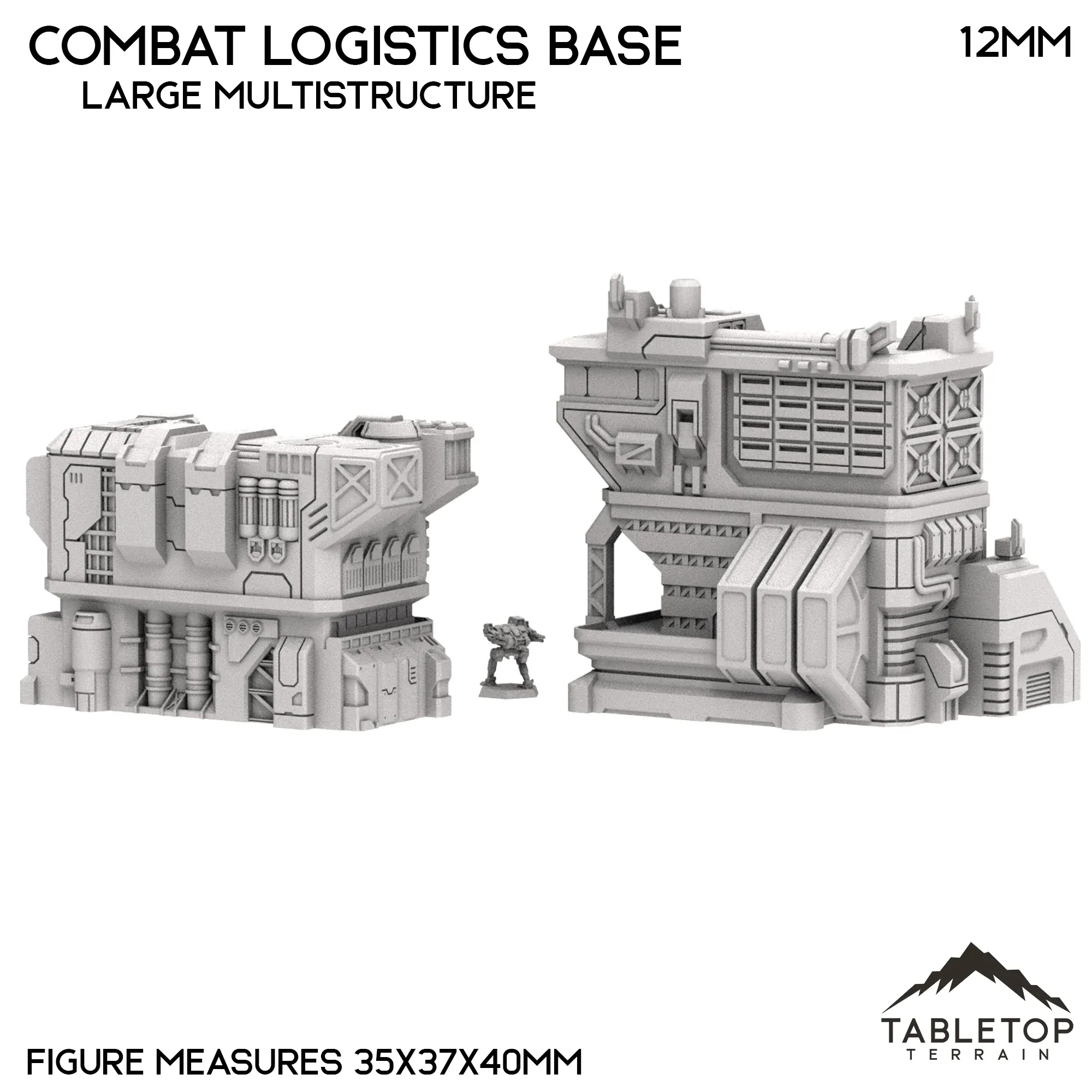 Combat Logistics Base TechScape - 6-12mm - Image 14