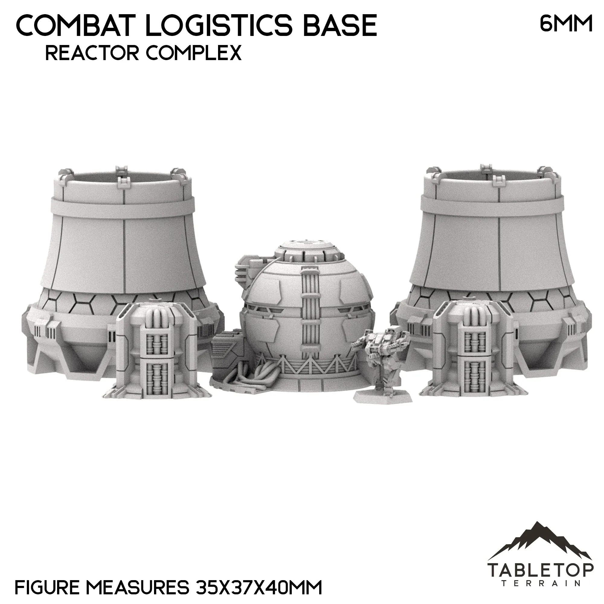 Combat Logistics Base TechScape - 6-12mm - Image 15