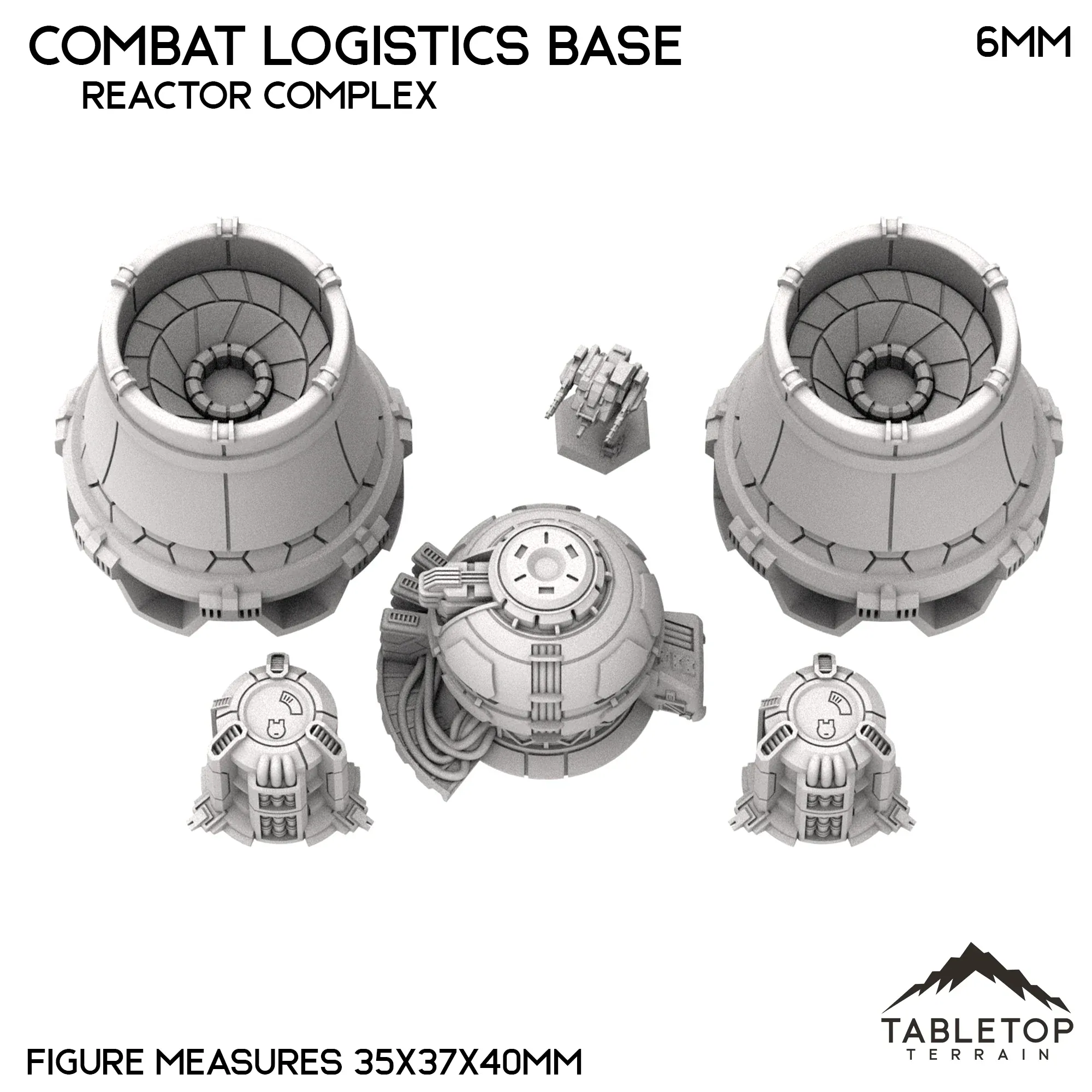 Combat Logistics Base TechScape - 6-12mm - Image 17