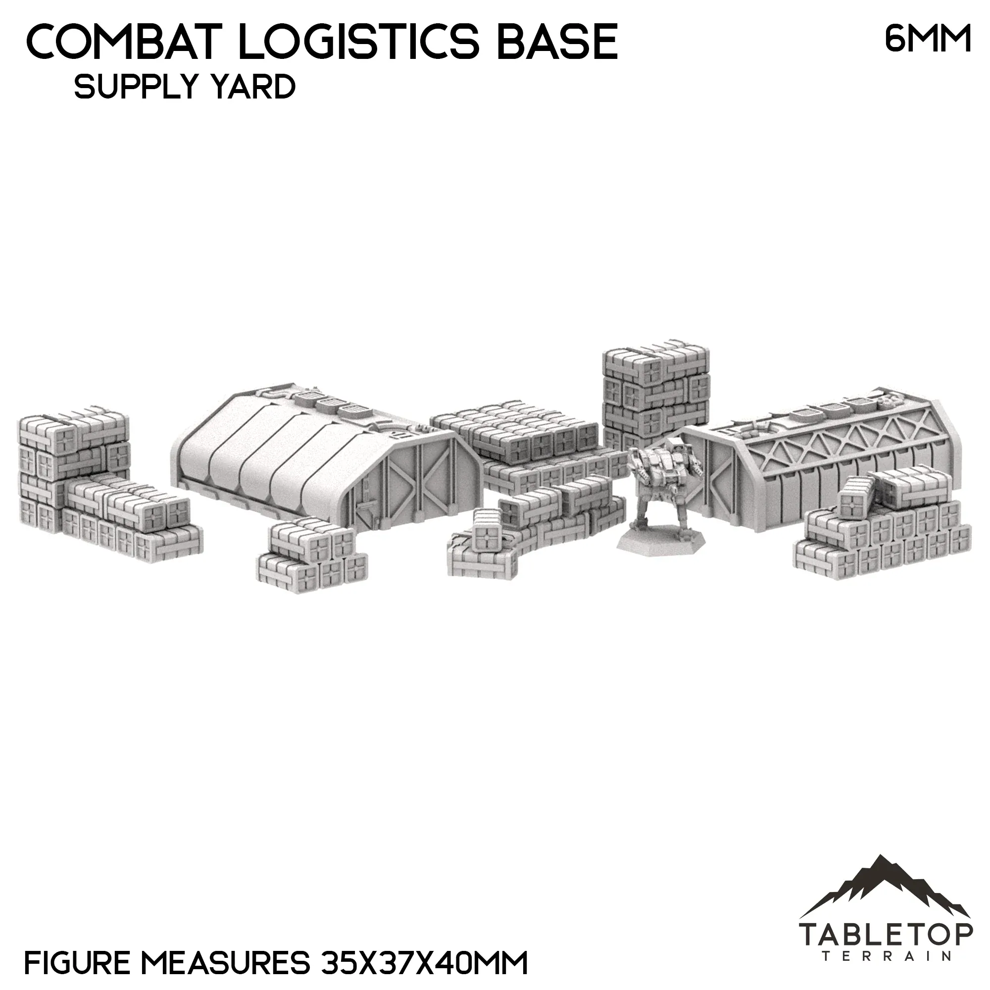 Combat Logistics Base TechScape - 6-12mm - Image 18