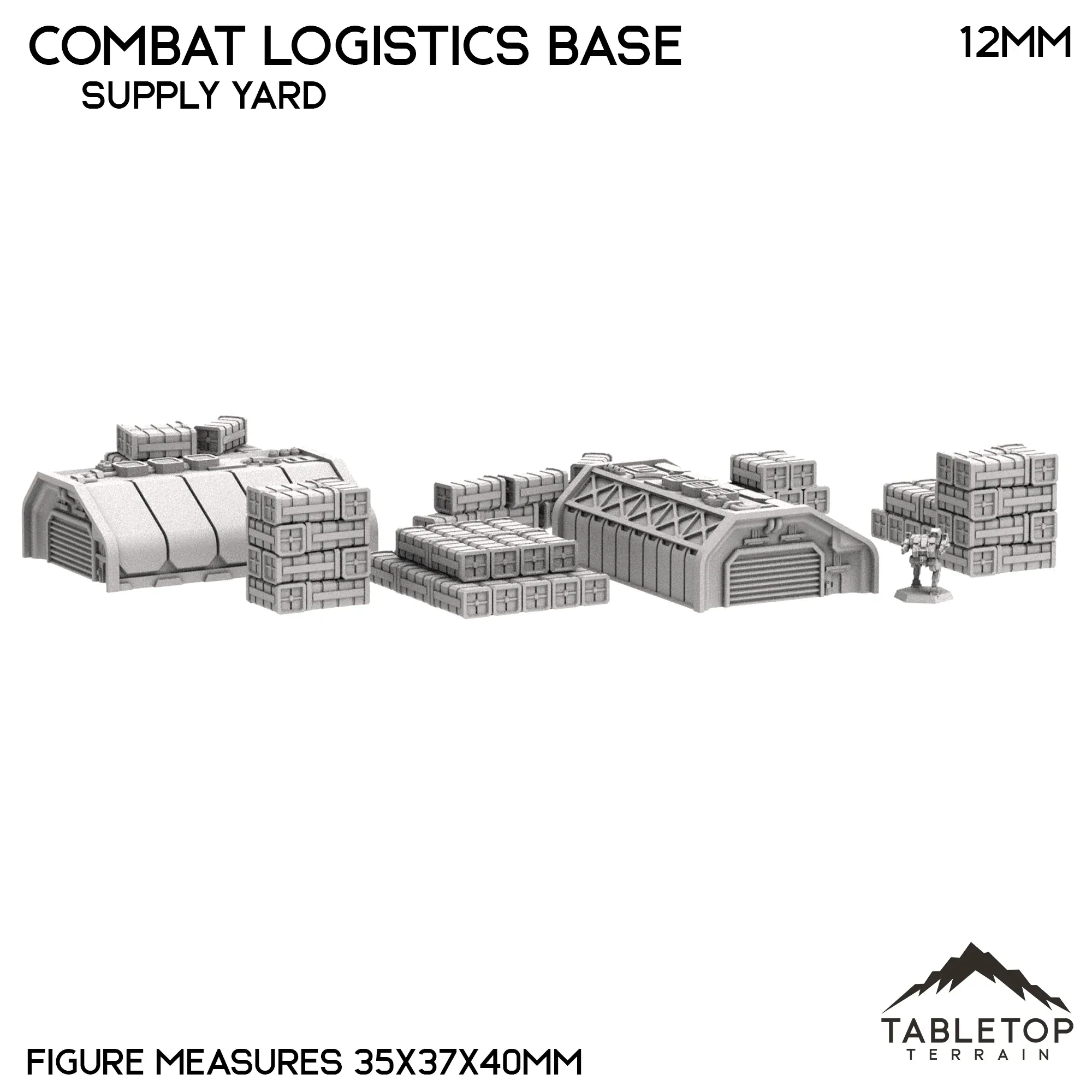 Combat Logistics Base TechScape - 6-12mm - Image 19