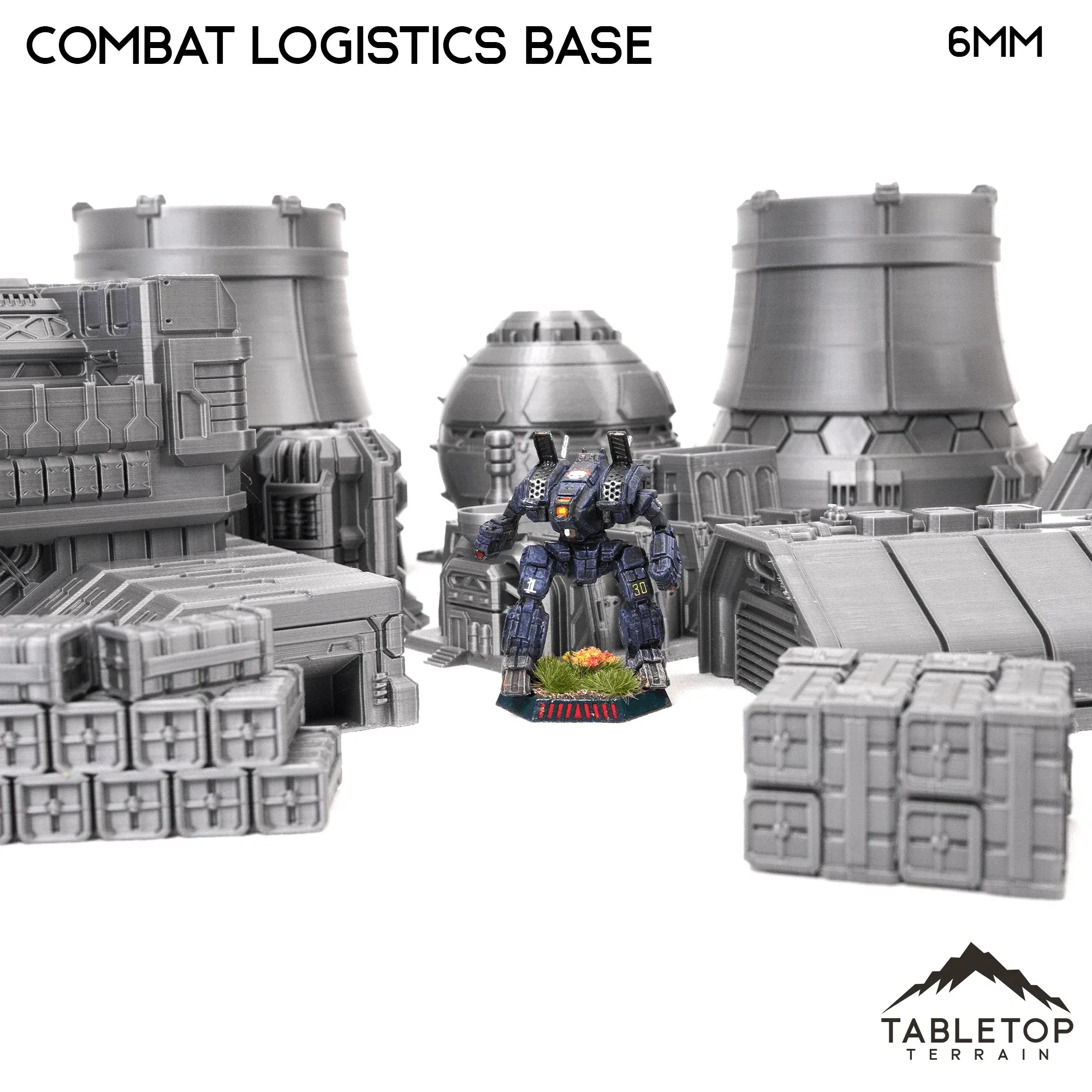 Combat Logistics Base TechScape - 6-12mm - Image 3