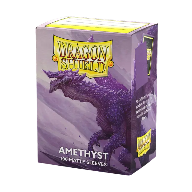 Dragon Shields: (100) Matte Amethyst - Image 4