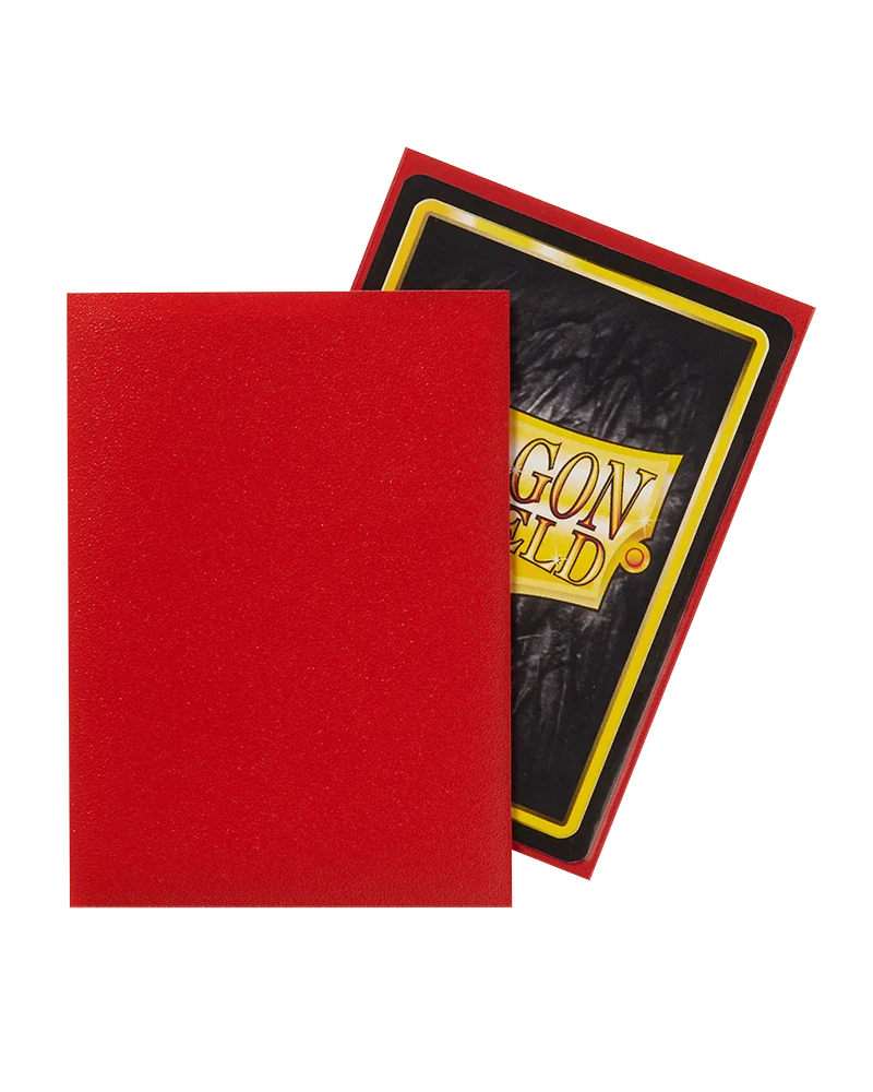Dragon Shields: (100) Matte Crimson - Image 2