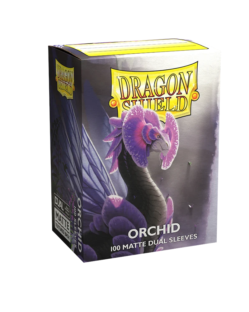 Dragon Shields: (100) Matte Dual - Orchid - Image 5