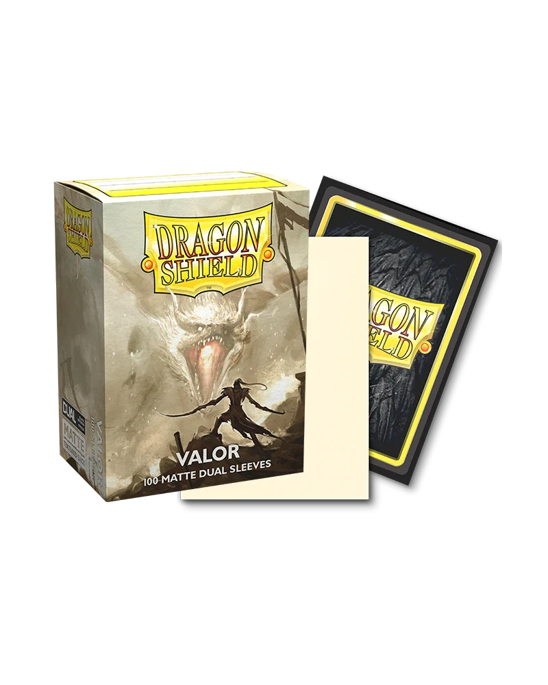 Dragon Shields: (100) Matte Dual - Valor - Image 6