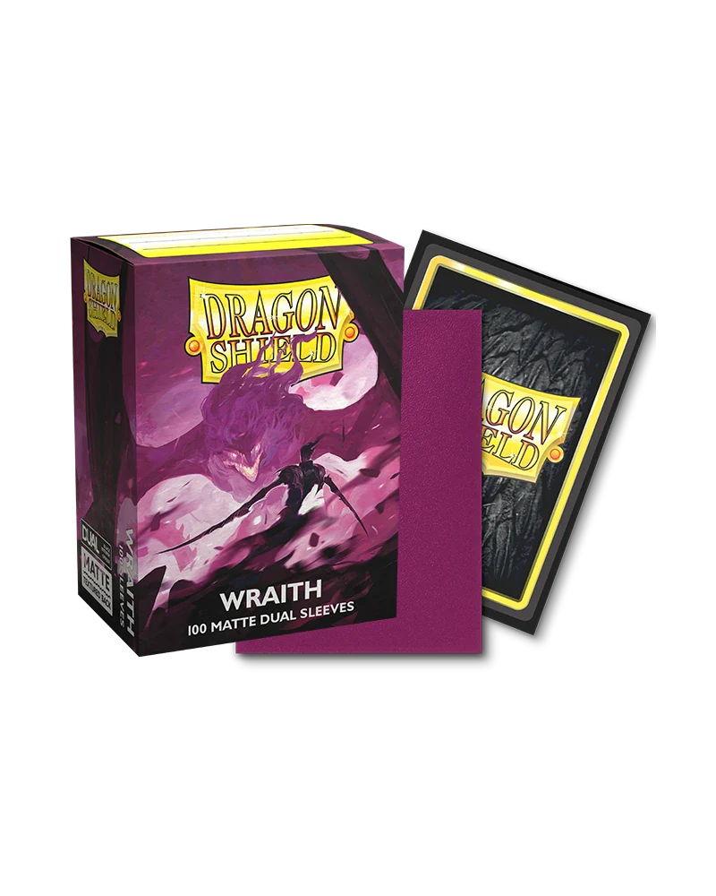 Dragon Shields: (100) Matte Dual - Wraith - Image 2