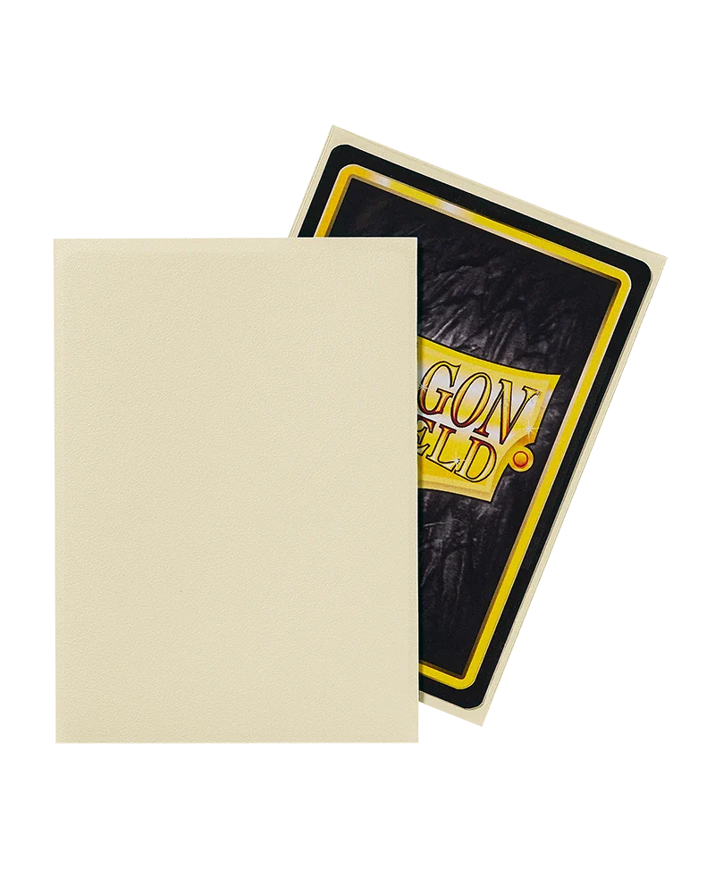 Dragon Shields: (100) Matte Ivory - Image 2