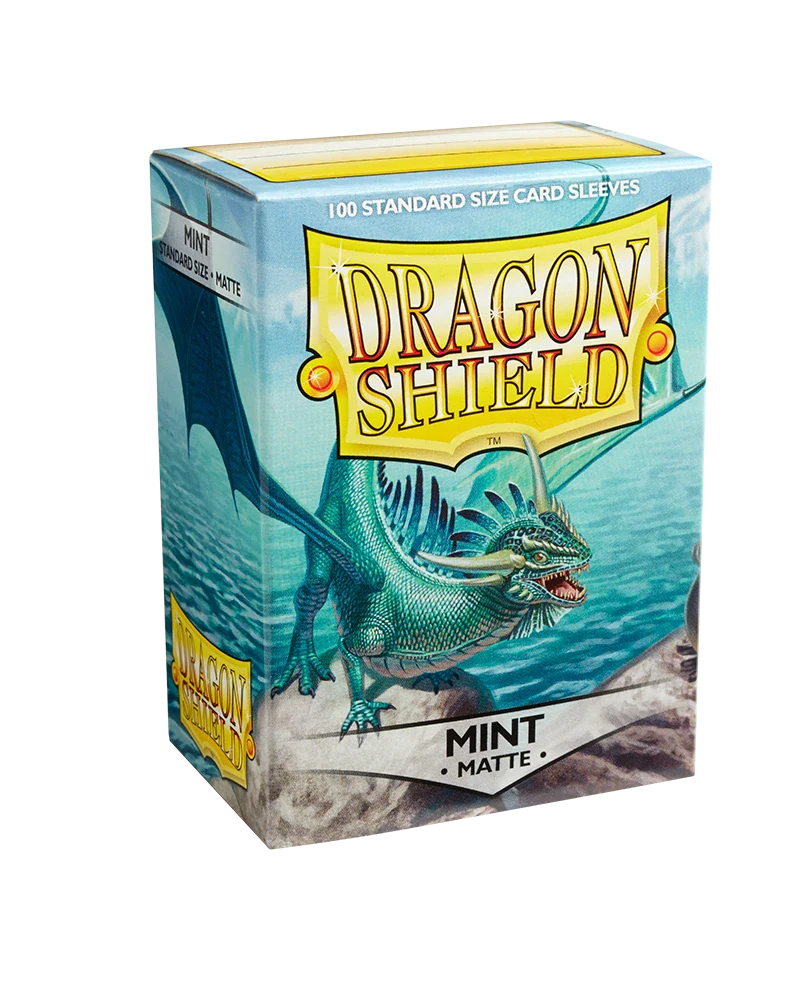 Dragon Shields: (100) Matte Mint - Image 5