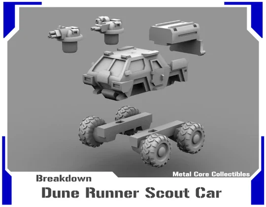 Dune Runner Scout Car - Image 2
