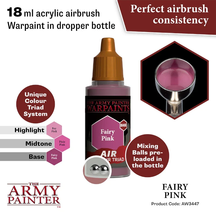 Fairy Pink Air Paint - Image 2