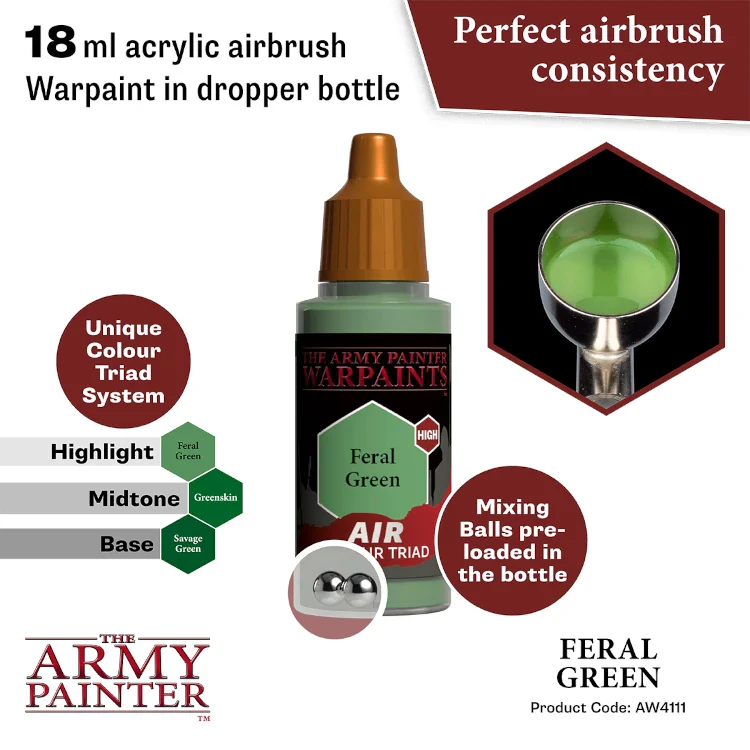 Feral Green Air Paint - Image 2