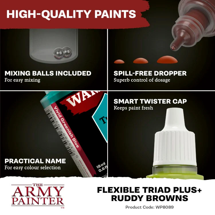 Flexible Triad PLUS+: Ruddy Browns - Image 5