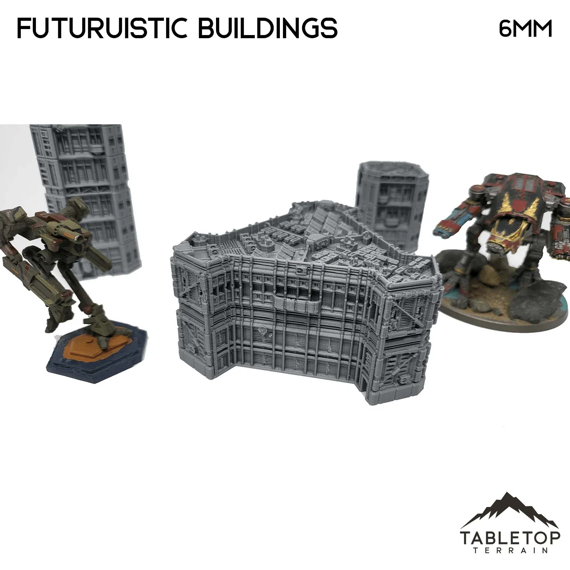 Futuristic Buildings - 6mm terrain - Image 2