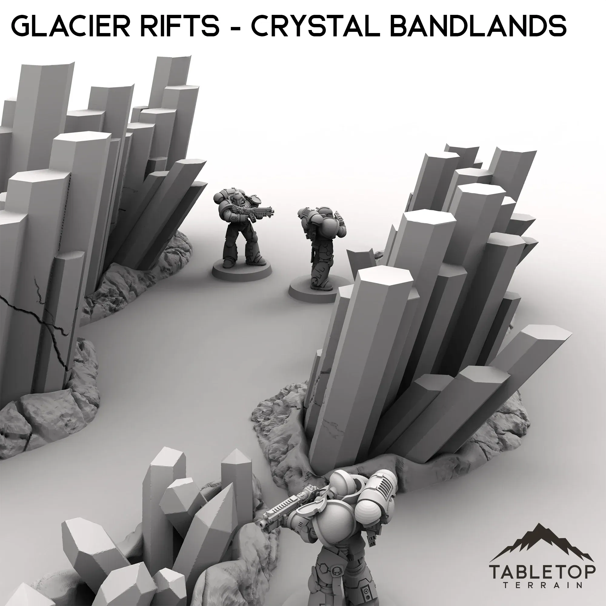 Glacier Rifts - Crystal Bandlands - Image 3