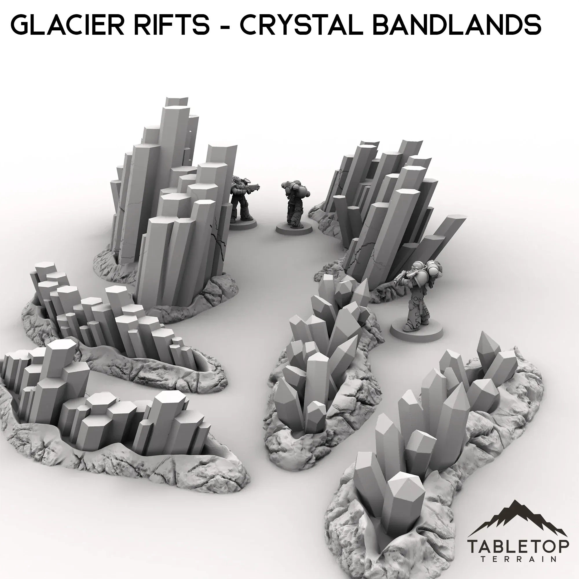 Glacier Rifts - Crystal Bandlands - Image 5