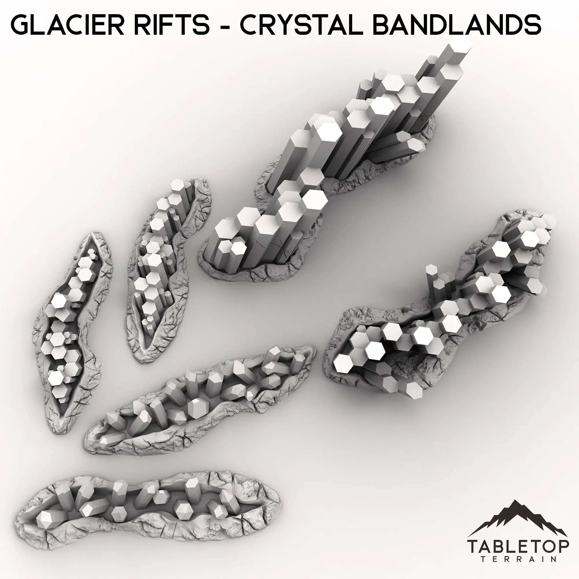 Glacier Rifts - Crystal Bandlands - Image 6